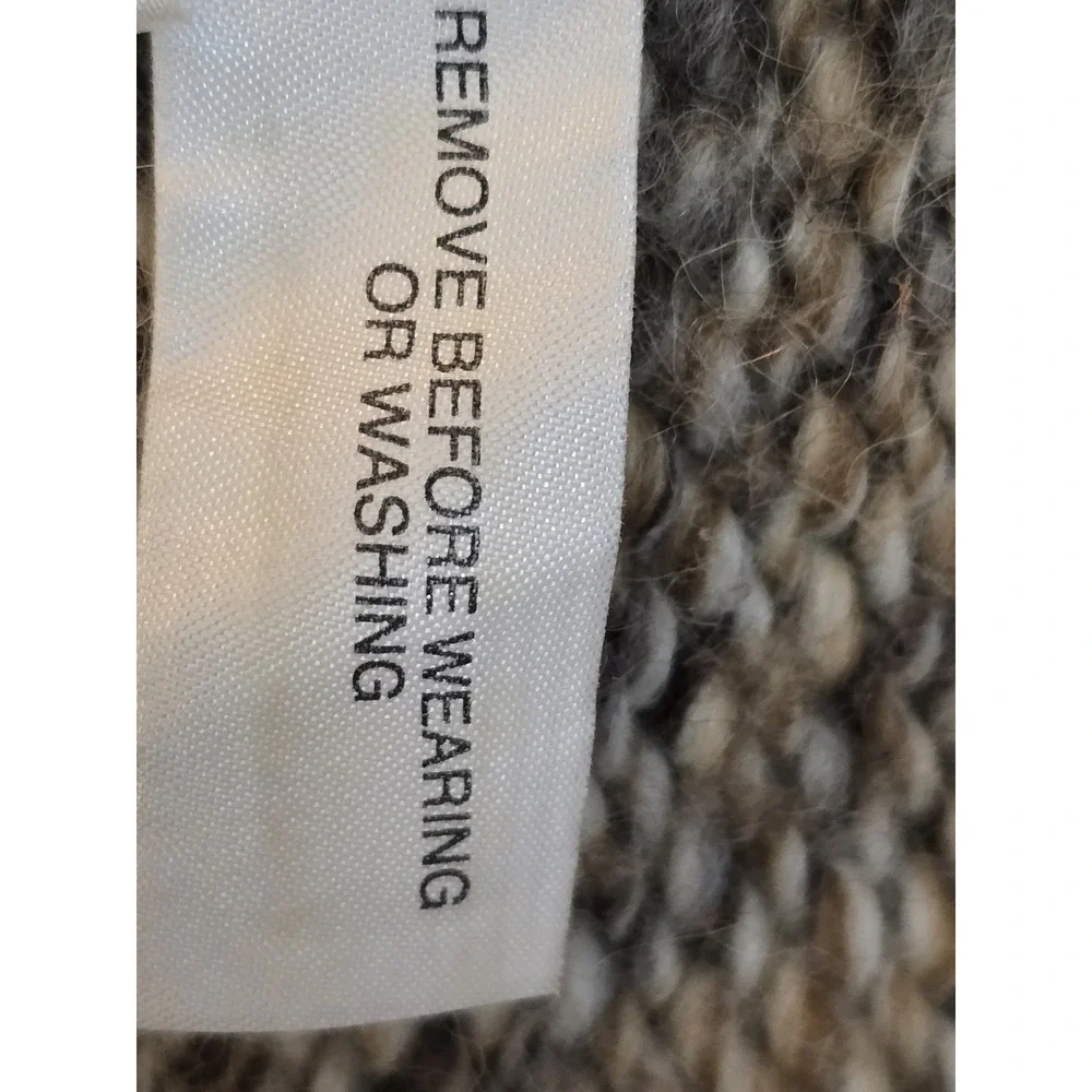 Loft ‎ Cardigan collar SZ Small Classic W/Belt Loops , 49% Wool